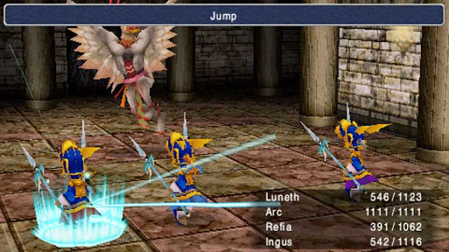 Final Fantasy III (Japan) for PSP ISO + CSO - PPSSPP ROM