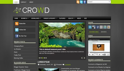Crowd Blogger Templates
