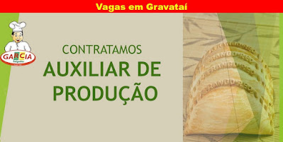 Fábrica de Salgados abre vaga para Auxiliar de Produção em Gravataí