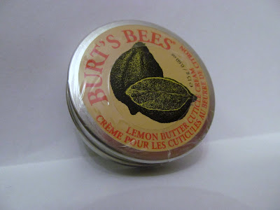 burt's bees lemon butter cuticle cream