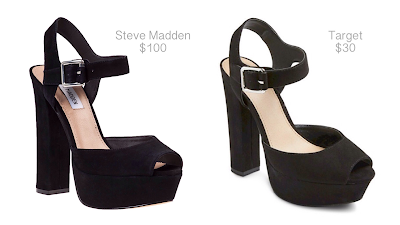 Looks for Less: Steve Madden Jillyy Sandals vs. Target Mossimo Platform Sandals