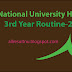 Honours 3rd Year Routine 2019-2020 Download