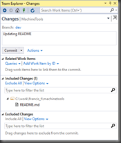 changesvscommits