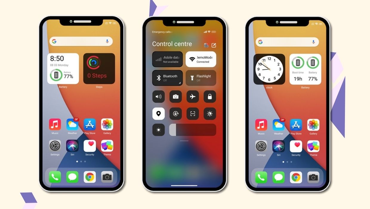 iOS my Thema2 MIUI Theme