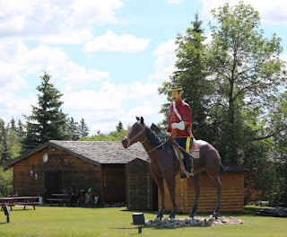 North West Mounted Policeman on Horseback Picture 2