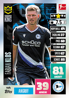 Topps Match Attax Bundesliga 2020-2021 DSC Arminia Bielefeld Set