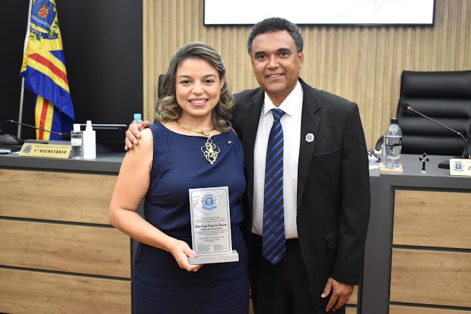 01-04-2025 - Câmara Municipal de Pompeia: Entrega do Prêmio Mulher Destaque 2025