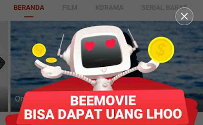 Cara Mendapatkan Pulsa Gratis dari BeeMovie Apk