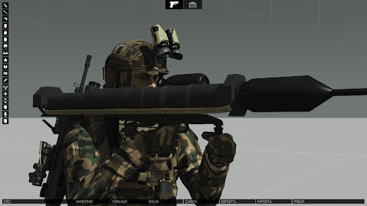 Arma3用イタリア軍MODのPanzerfaust 3