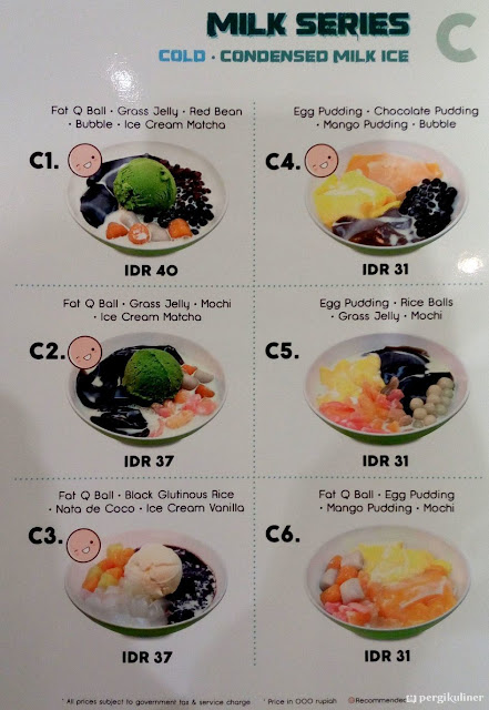 Daftar Harga Menu Fat Bubble