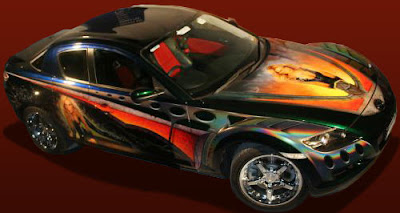 MAZDA RX8 Car Airbrush