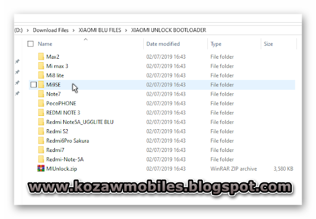 Xiaomi Bootloader Unlock All Files & Miunlock Tool