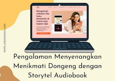 Menikmati dongeng dengan Storytel Audiobook