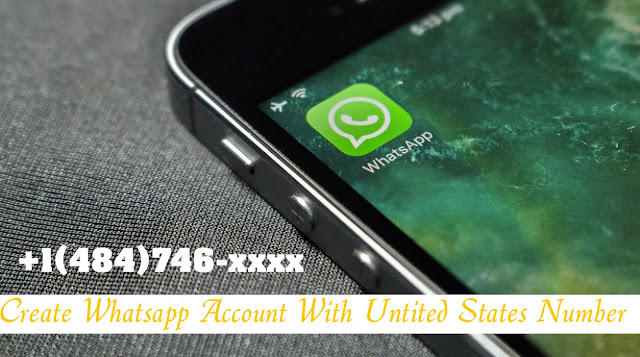 create whatsapp account with international united states number.