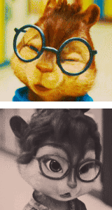 Resultado de imagem para Alvin and the Chipmunks Simonette GIFs