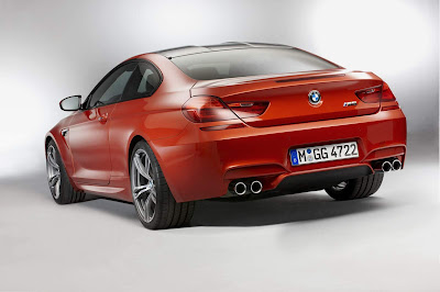 2012-BMW-M6-Red-Color-Rear-Side-View