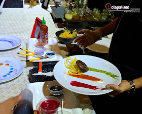 Food Painting at Buddha Bar