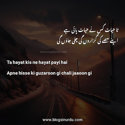 Urdu Famous Poetry