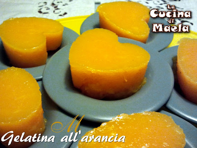 Gelatine all'arancia