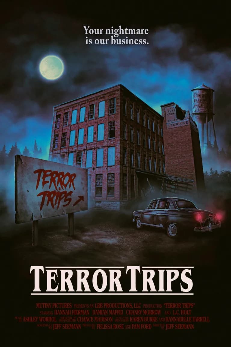 Mutiny Pictures показала трейлер постмодернистского фильма ужасов Terror Trips - Постер