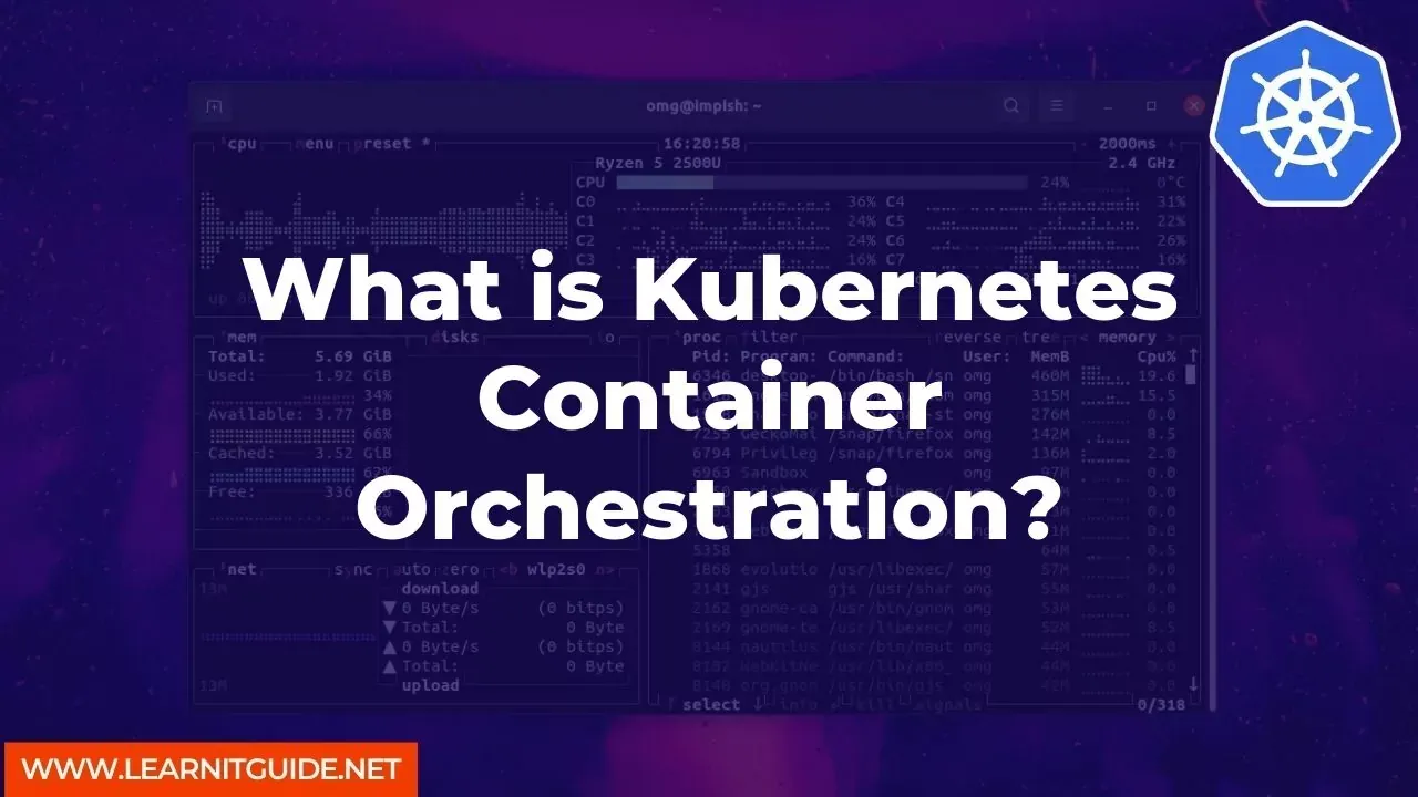 What is Kubernetes Container Orchestration