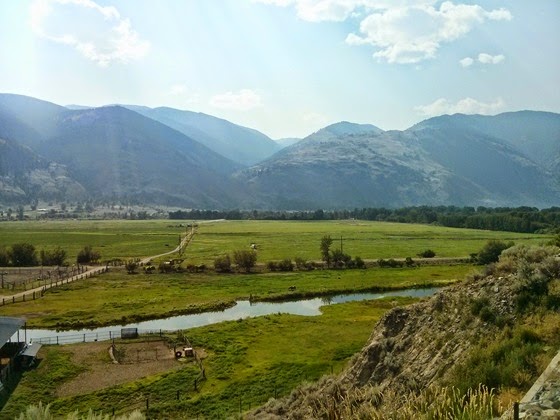 Lush vistas show off the magnificent Similkameen Valley