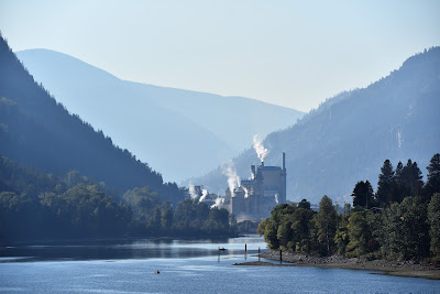 Castlegar British Columbia pulp mill.