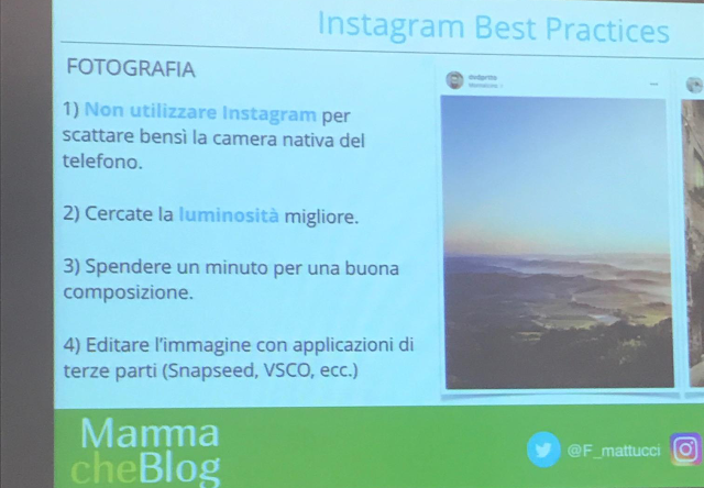 best practices per foto instagram