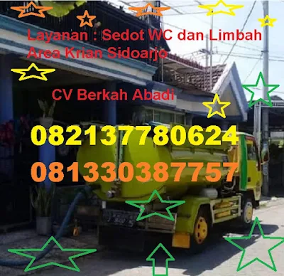 Layanan sedot wc krian sidoarjo