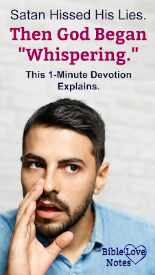 God gives His first clue about Jesus on the Battlefield of Mankind's Defeat. A 1-minute devotion to encourage us! #BibleLoveNotes #Bible #Devotions