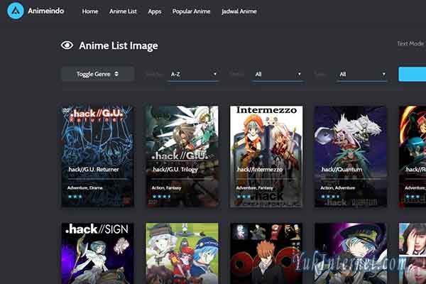 5 Situs Nonton Anime Legal Sub Indo Gratis Yukinternet