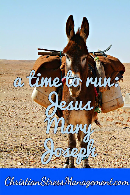 A Time to Run:Jesus, Mary and Joseph