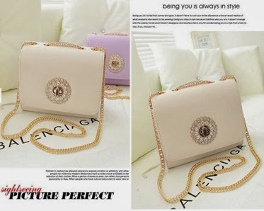 5310beige (Harga 170 ribu) Material PU, Weight 0.5, Dimension 20x10x16