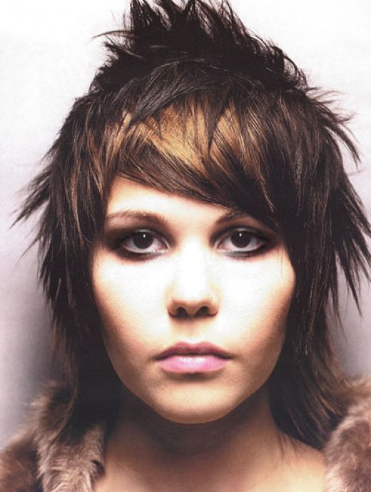 punk hairstyles for women with long hair. Emo Punk Hairstyles Women are