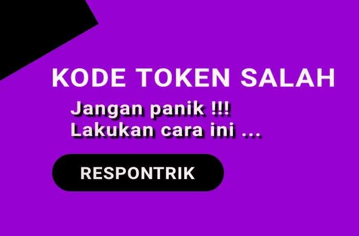 kode token listrik salah kode token listrik salah