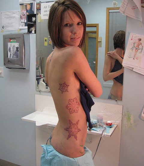 extreme rib cage tattoos Rib Cages are one of the largest areas for tattoos