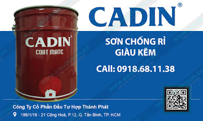 Sơn lót Kẽm Cadin