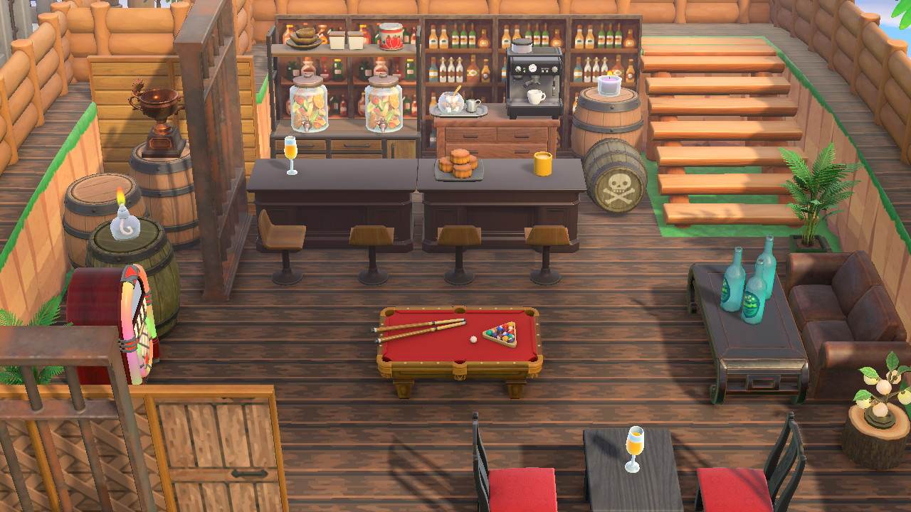 Animal Crossing Island Tour - Pub