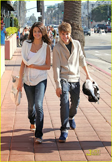 Justin Bieber and Selena Gomez