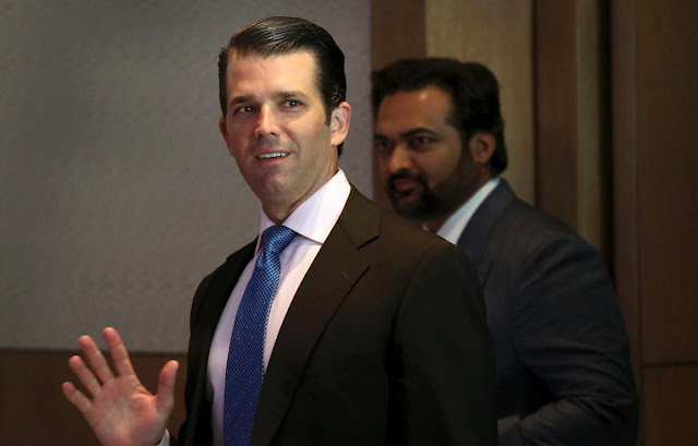 Donald Trump Jr. arrives in India to help sell luxury apartments