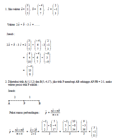 Contoh Soal Matematika