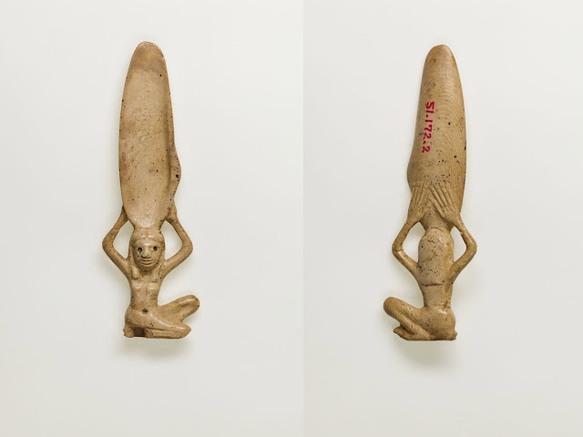 Bone Cosmetic spoon: New Kingdom, Metropolitan Museum