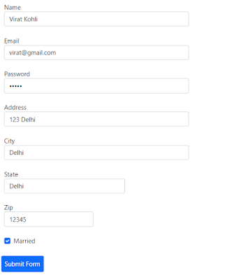 Template Driven Form In Angular 11 - Yogesh kumar Hadiya