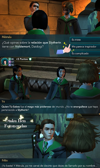 Hogwarts Mystery fotonovela Merula