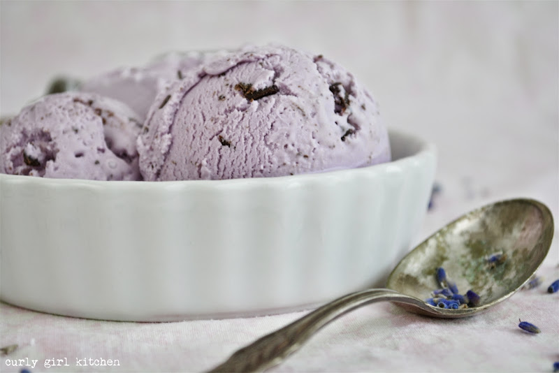 Lavender Honey Shaved Chocolate Ice Cream