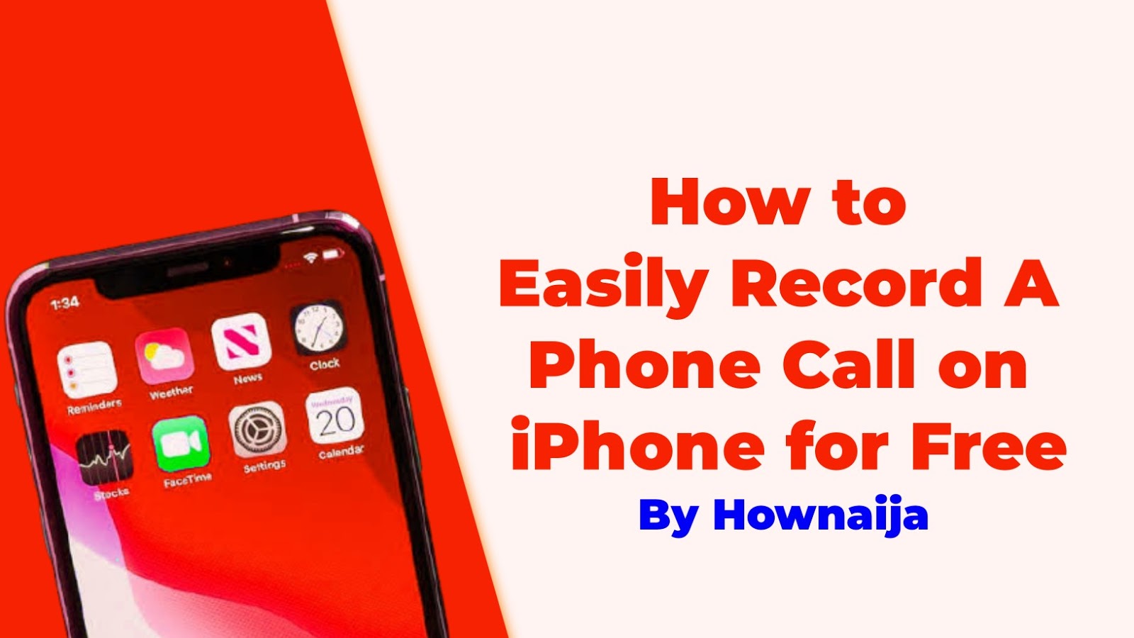 How to Easily Record A Phone Call on iPhone for Free