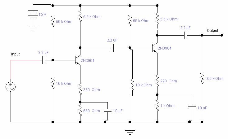 Skema Rangkaian Amplifier Dengan Transistor Skema Rangkaian Amplifier Dengan Transistor