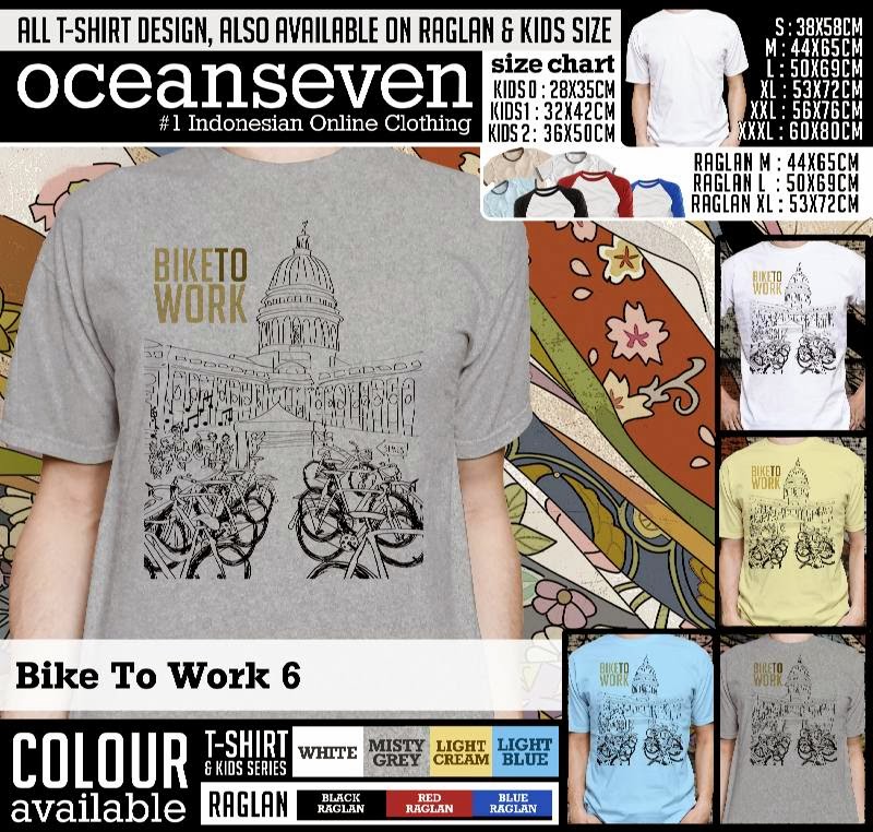 Kaos Bike To Work 6