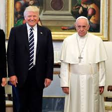 Pope and Trump