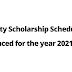 Minority Scholarship Schedule Announced for the year 2021-22 Official site link